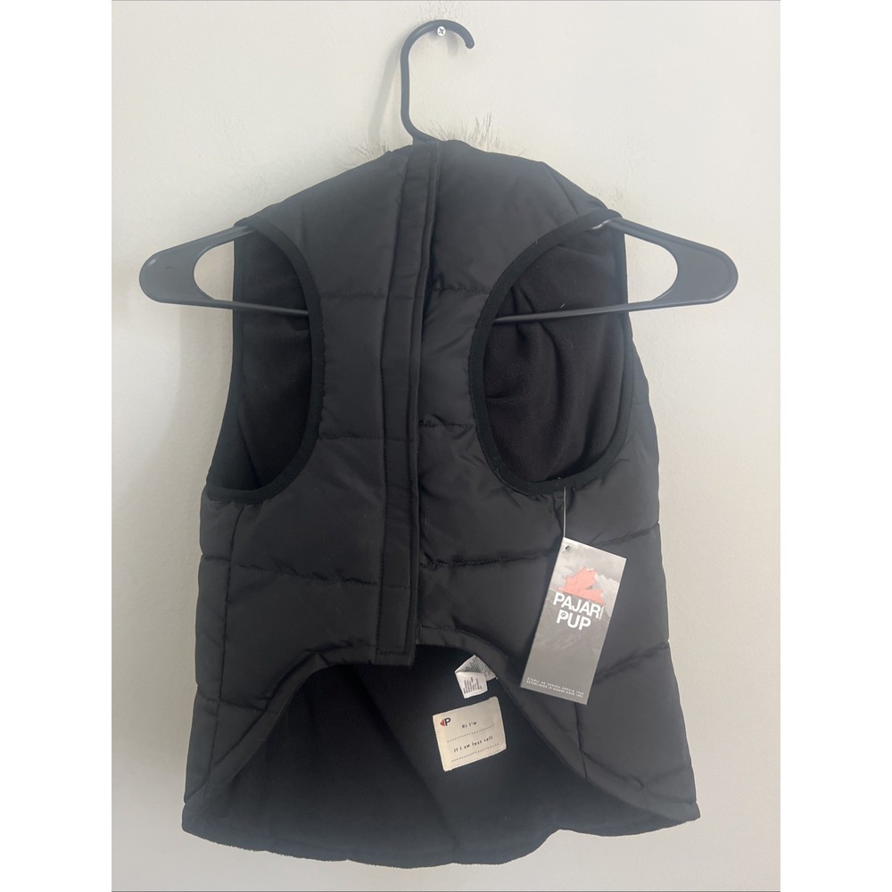 Pajar Toby Black  Jacket for Dogs - Black - Size XLarge - NWT